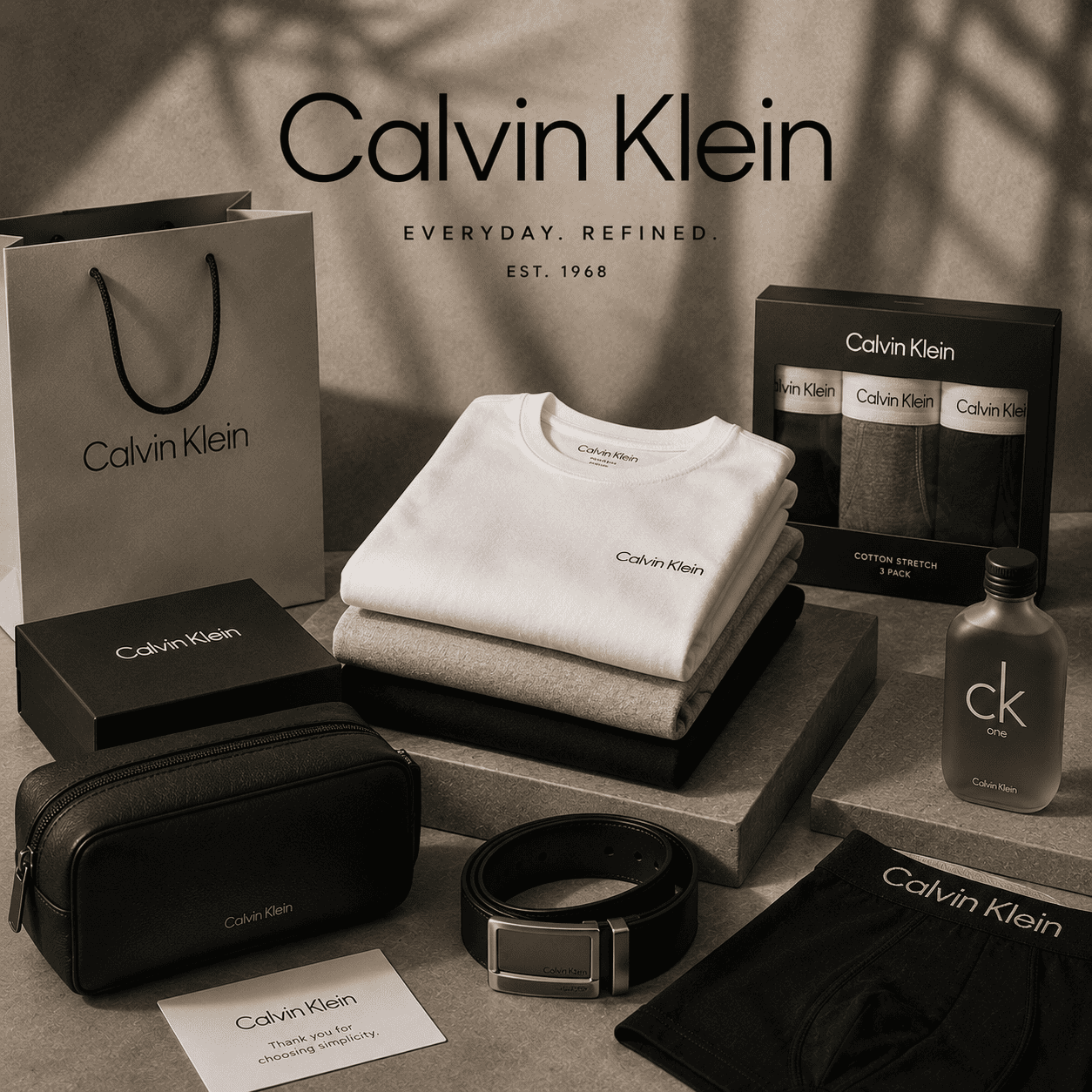 Calvin Klein brand logo