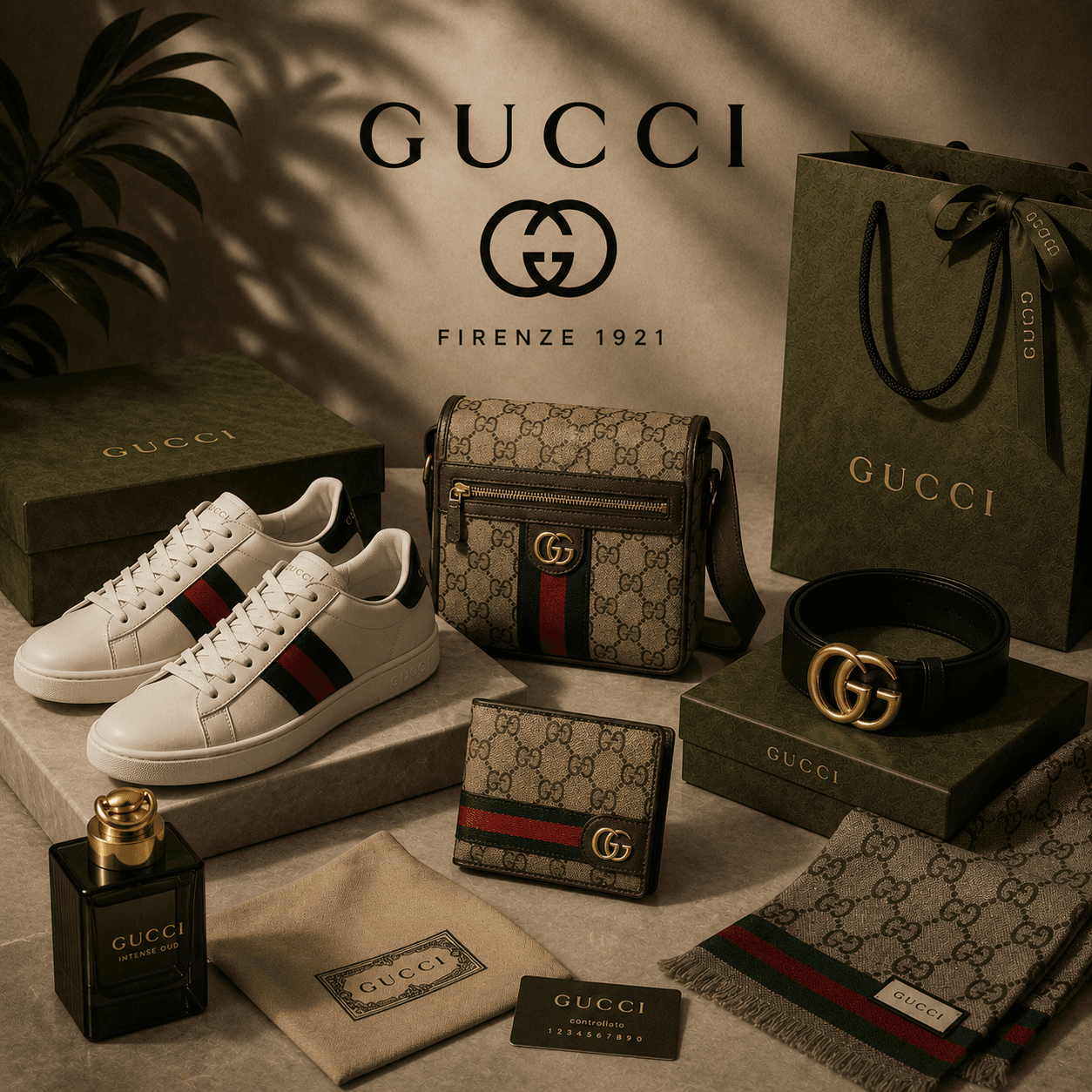 Gucci brand logo