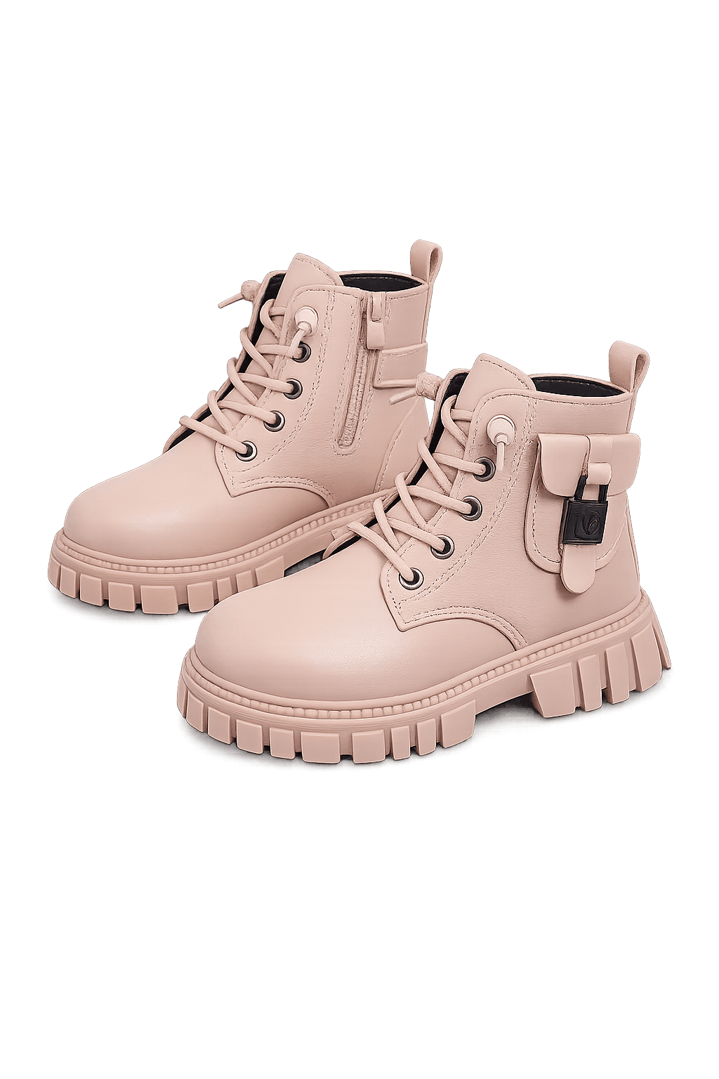 Kids Chunky Ankle Boots