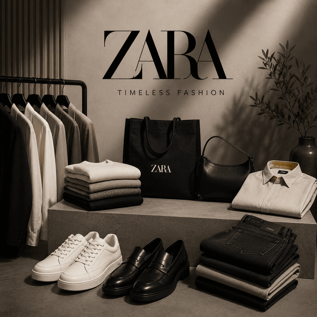 Zara brand logo