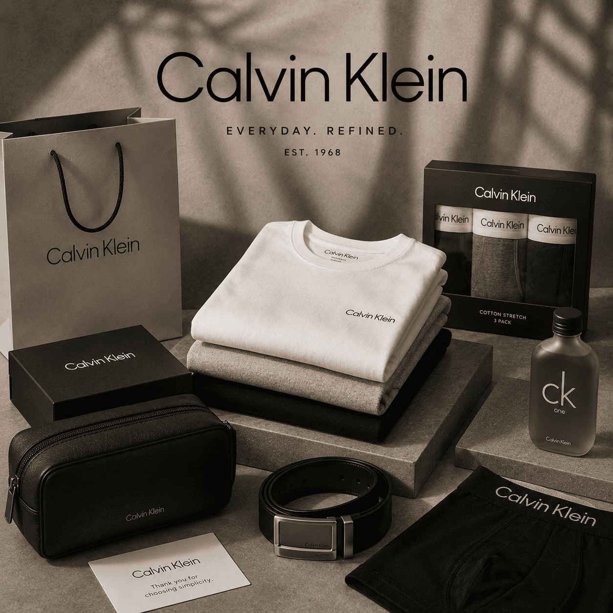 Calvin Klein brand logo