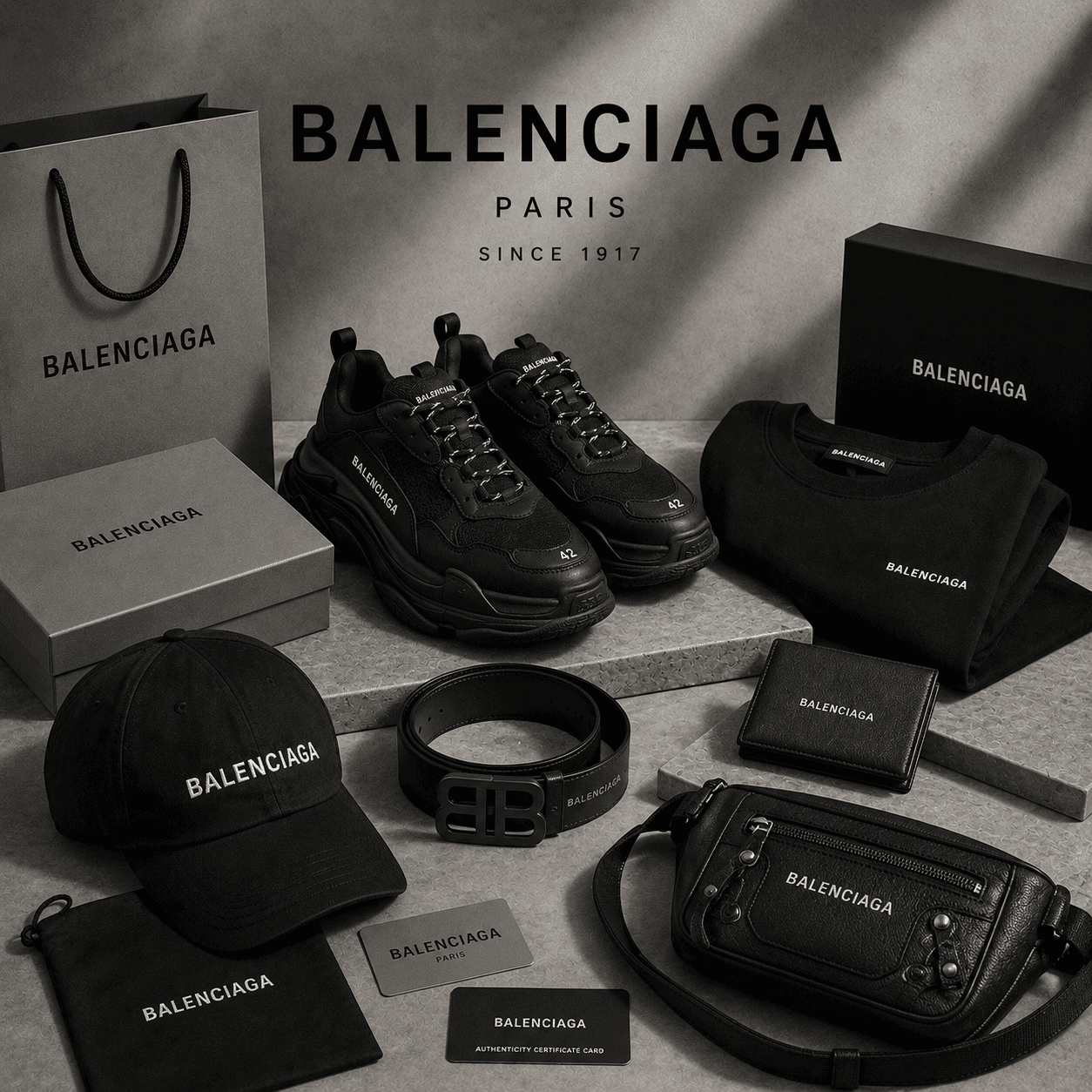 Balenciaga brand logo