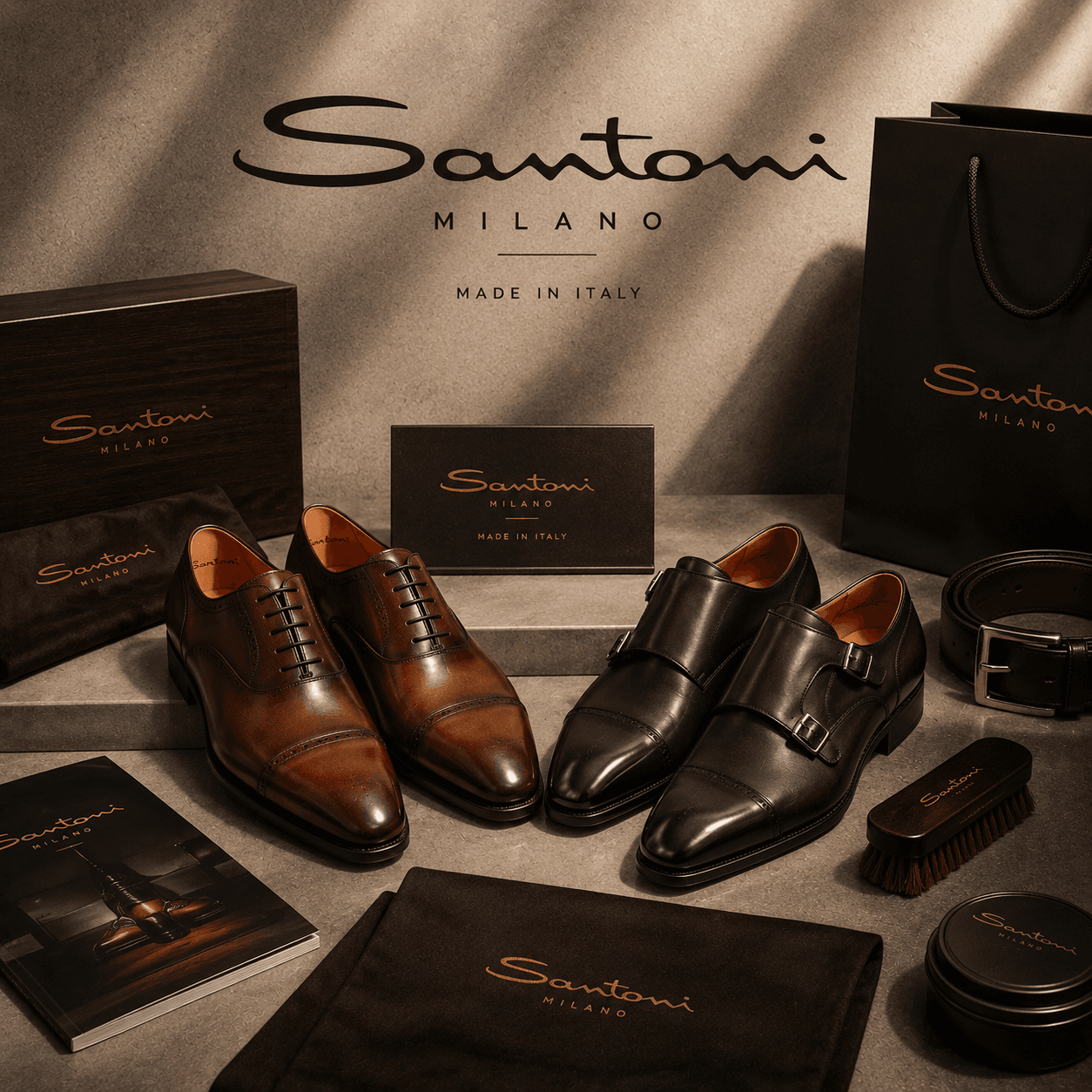 Santoni Milano brand logo